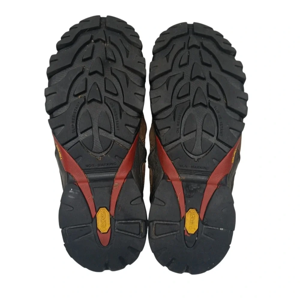 TIMBERLAND Hyperion #90646 Work‎ Boots 7W Alloy Toe Vibram Sole PRE-OWNED